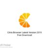 Citrio Browser Latest Version 2019 Free Download