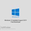 Windows 10 Updated August 2019 Free Download