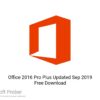 Office 2016 Pro Plus Updated Sep 2019 Free Download