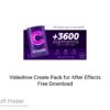 Videohive Create Pack for After Effects Free Download