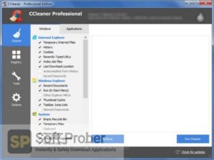 CCleaner Business Edition Professional Edition Technician Edition 2020 Free Download-Softprober.com