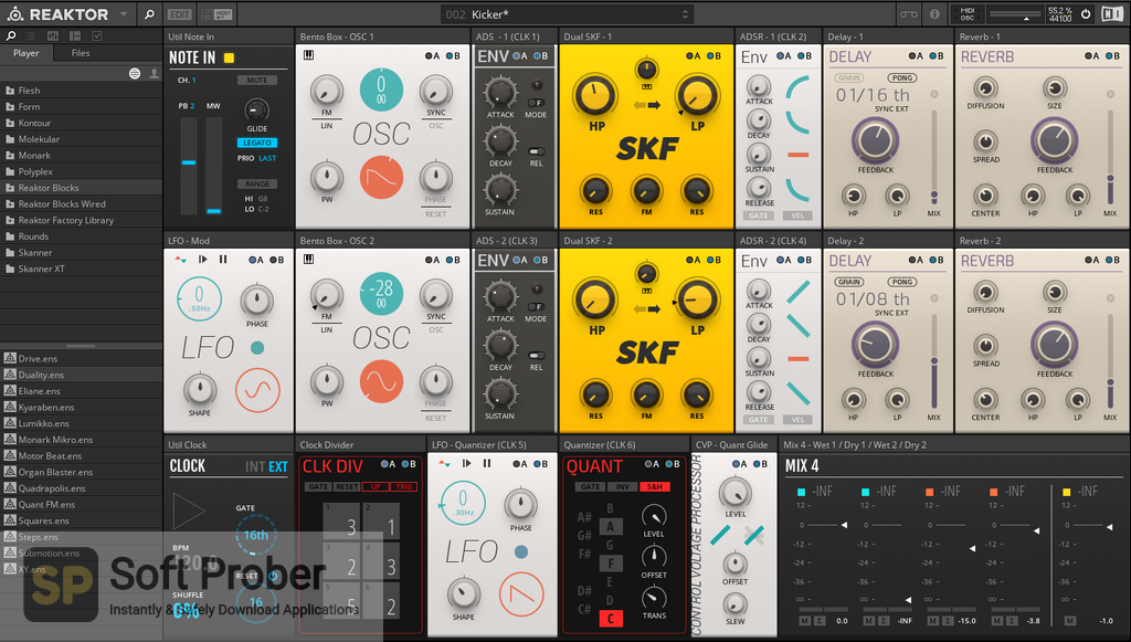 native instruments reaktor 6 directory structure
