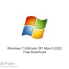 Windows 7 Ultimate SP1 March 2020 Free Download