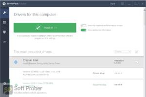 DriverPack Solution Online 17 Latest Version Download-Softprober.com