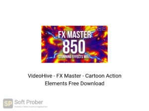 VideoHive FX Master Cartoon Action Elements Offline Installer Download-Softprober.com