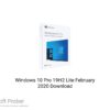 Windows 10 Pro 19H2 Lite February 2020 Download