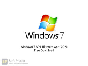 Windows 7 SP1 Ultimate April 2020 Free Download-Softprober.com