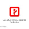 e-World Tech PHPMaker 2020.0.13.3 Free Download