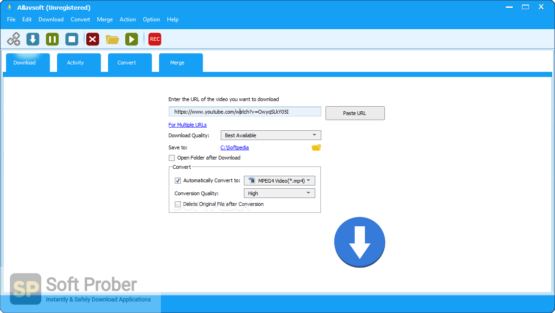 Allavsoft Video Downloader Converter 3 Offline Installer Download-Softprober.com