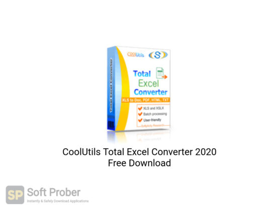 CoolUtils Total Excel Converter 2020 Free Download-Softprober.com