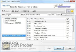 DVD Audio Extractor 2020 Direct Link Download-Softprober.com