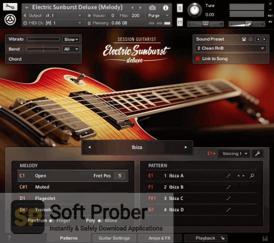 Native Instruments Session Guitarist Electric Sunburst Deluxe Latest Version Download-Softprober.com
