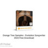 Orange Tree Samples – Evolution Songwriter 2020 Download