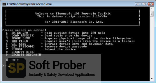 Elcomsoft iOS Forensic Toolkit Direct Link Download-Softprober.com