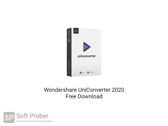Wondershare UniConverter 2020 Free Download-Softprober.com