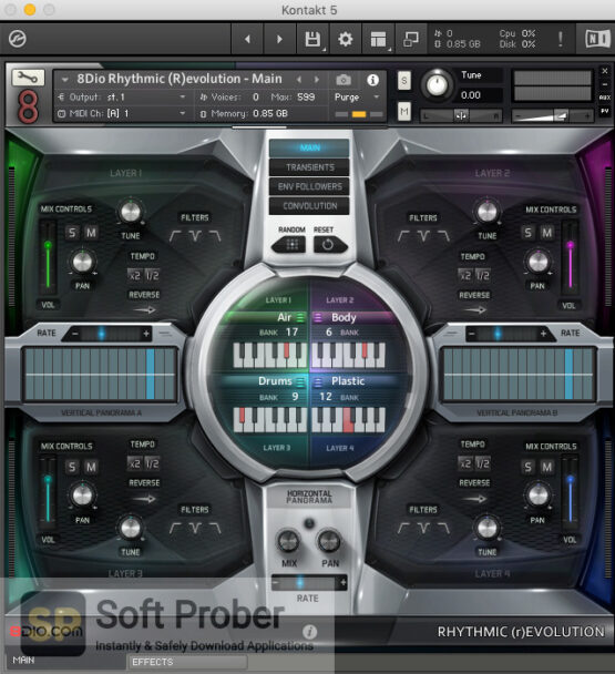 8Dio Rhythmic Revolution (KONTAKT) Offline Installer Download-Softprober.com