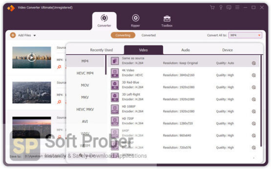 Apeaksoft Video Converter Ultimate 2020 Latest Version Download-Softprober.com