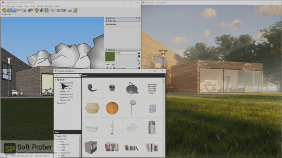 Enscape 3D for Revit SketchUp Rhino ArchiCAD 2020 Offline Installer Download-Softprober.com