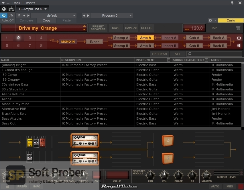 AmpliTube 5.7.0 download the new version for windows