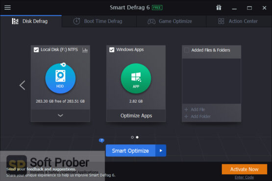 IObit Smart Defrag 2020 Direct Link Download-Softprober.com