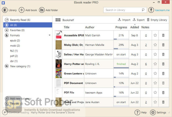 Icecream Ebook Reader Pro 2020 Direct Link Download-Softprober.com