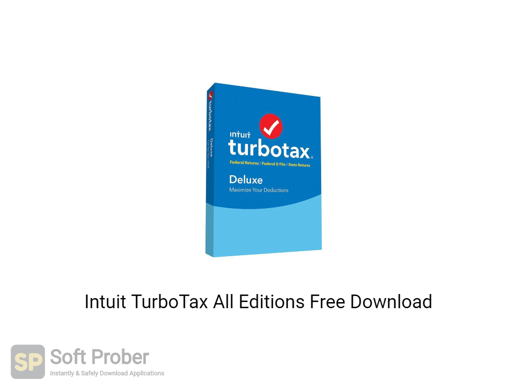 Intuit TurboTax 2020 All Editions Free Download SoftProber
