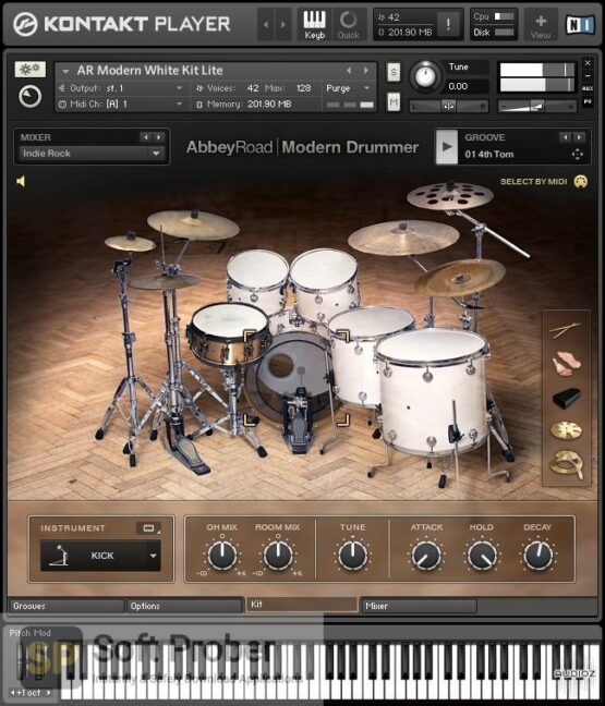 Native Instruments Abbey Road Modern Drums Latest Version Download-Softprober.com