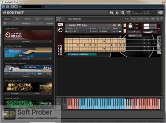 Native Instruments SCARBEE MM BASS AMPED Latest Version Download-Softprober.com