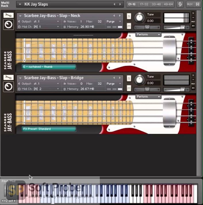 will scarbee rick play on free kontakt version