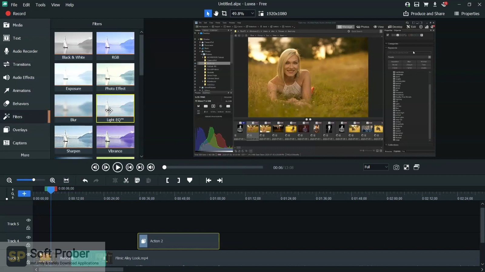 download the last version for windows ACDSee Luxea Video Editor 7.1.3.2421