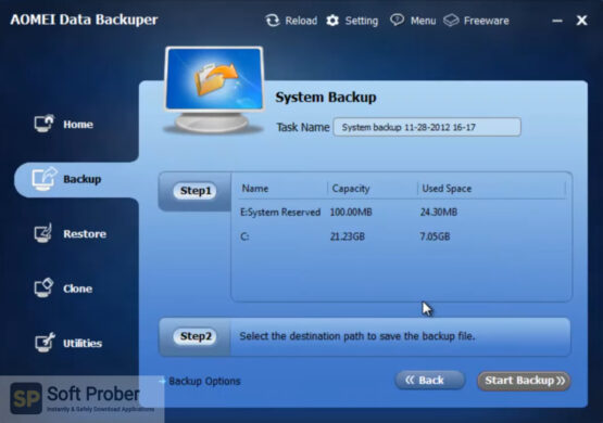 AOMEI Backupper 2020 All Editions Offline Installer Download-Softprober.com