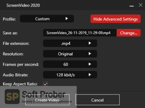 Abelssoft ScreenVideo 2020 Offline Installer Download-Softprober.com