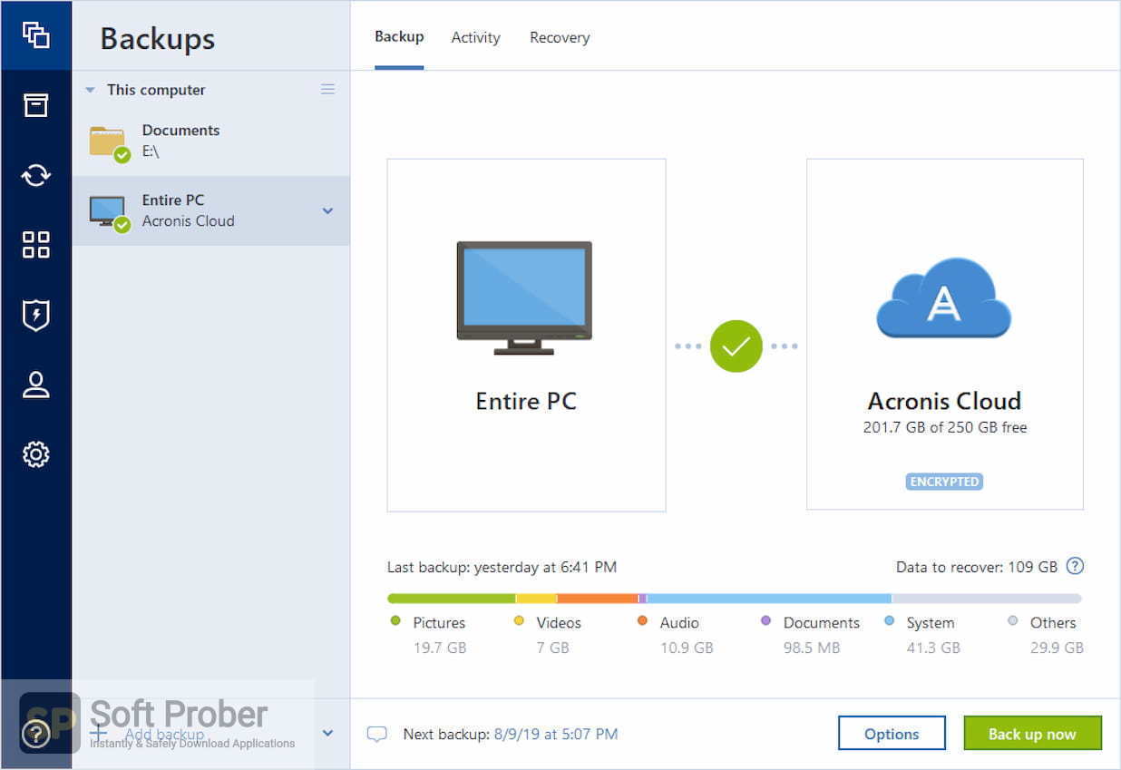 acronis true image 2021 incremental backup