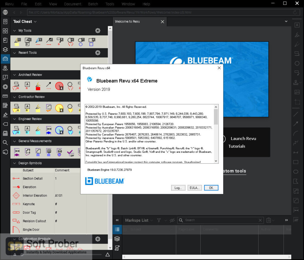 instal the new version for android Bluebeam Revu eXtreme 21.0.30