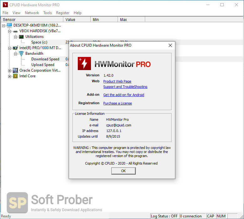 HWMonitor Pro 1.52 for mac download free