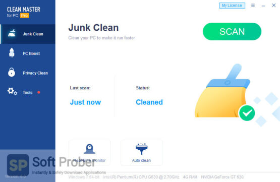 Clean Master for PC Pro 2020 Direct Link Download-Softprober.com