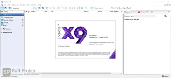 EndNote X9 Offline Installer Download-Softprober.com