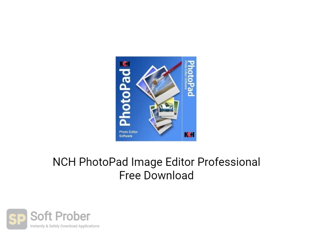 nch photopad image editor pro
