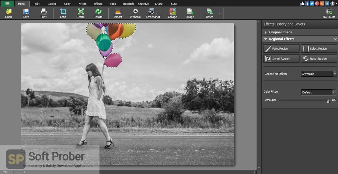 NCH PhotoPad Image Editor 11.56 instaling