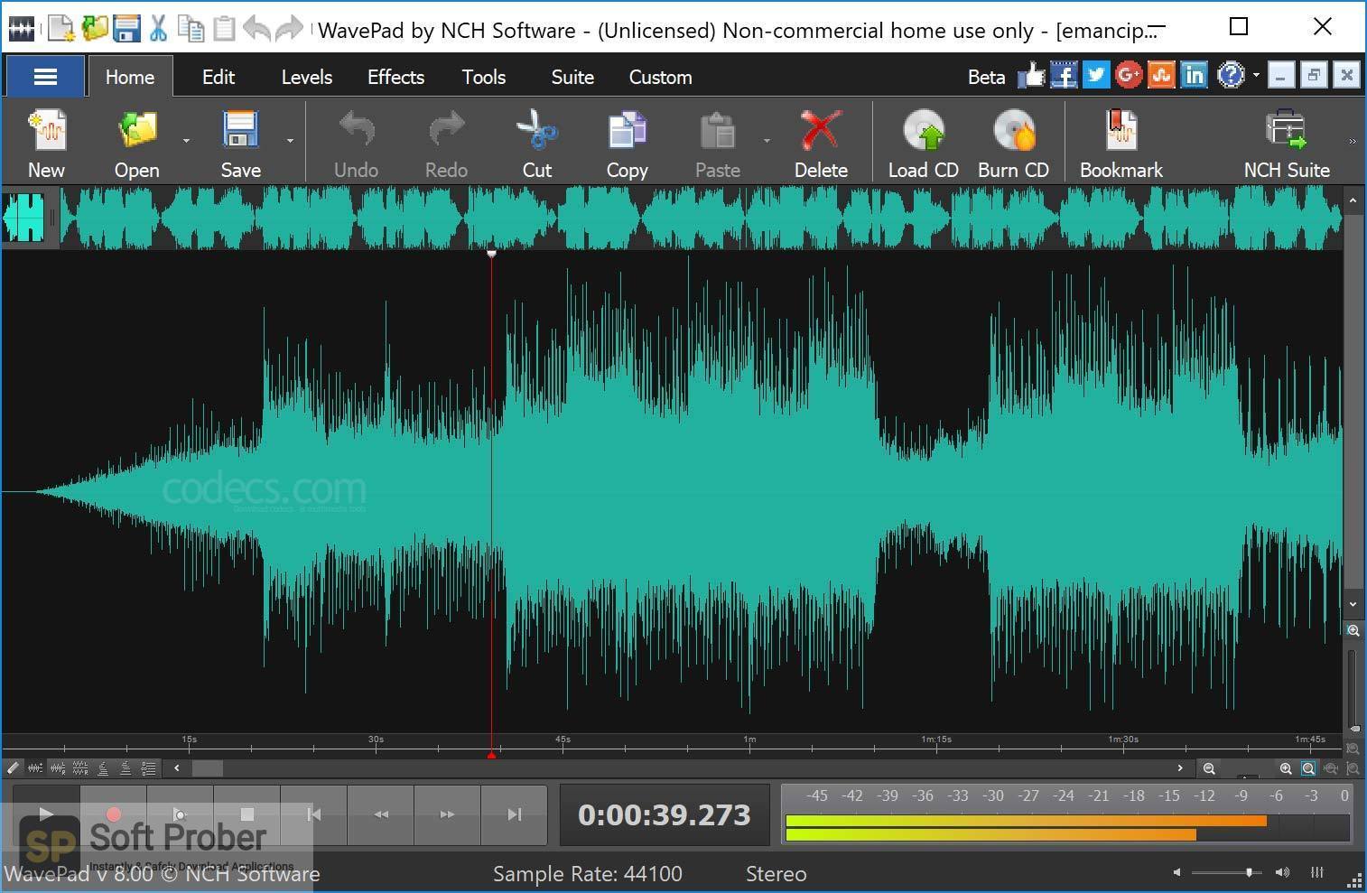 free download NCH WavePad Audio Editor 17.66