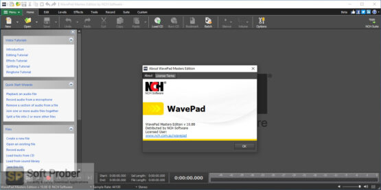 download NCH WavePad Audio Editor 17.48