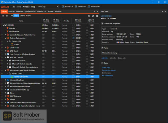 NetLimiter Pro 2020 Direct Link Download-Softprober.com
