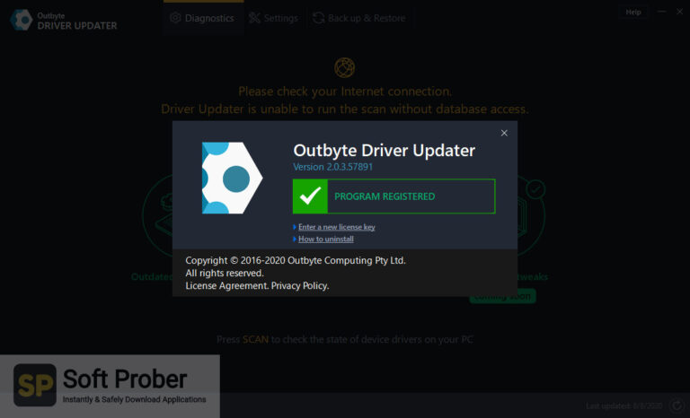 outbyte driver updater activation key 2020