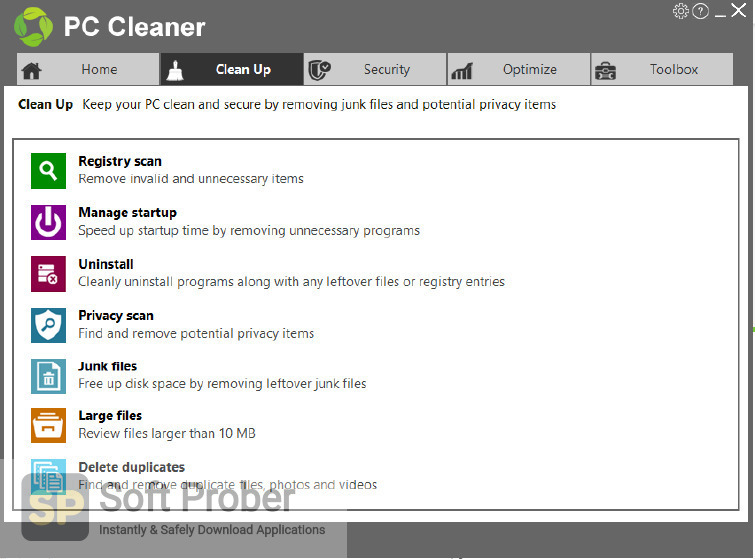 pc cleaner softwares