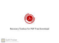 Recovery Toolbox for PDF 2020 Free Download-Softprober.com