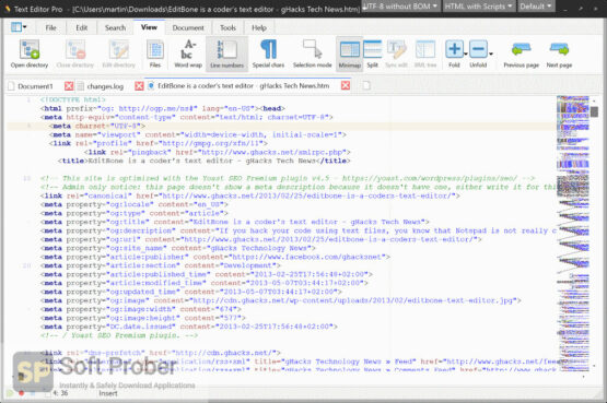 Text Editor Pro 2020 Offline Installer Download-Softprober.com