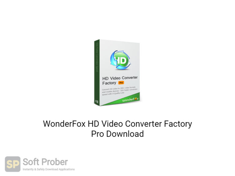 WonderFox HD Video Converter Factory Pro 26.7 free