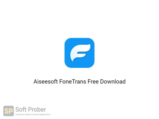 instaling Aiseesoft FoneTrans 9.3.16