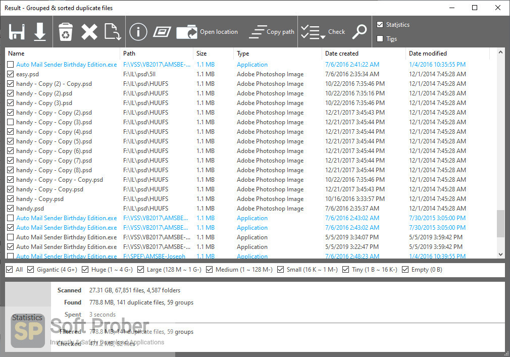 Duplicate File Finder Professional 2023.14 for windows download free