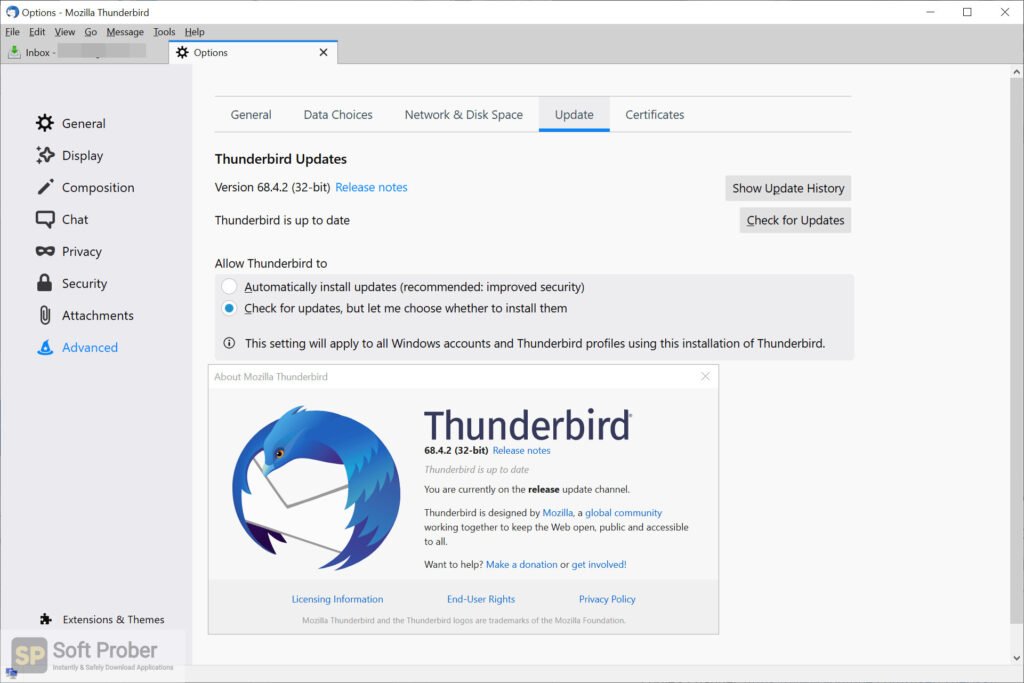 Mozilla Thunderbird 115.3.1 instal the new for windows